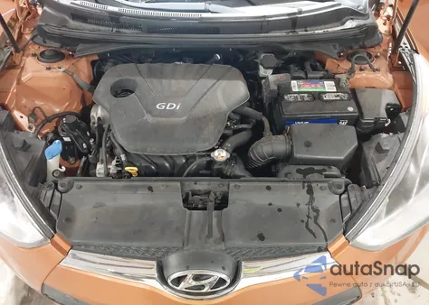 2013 Hyundai Veloster Base W/Black from USA, damaged, VIN KMHTC6AD7DU155437